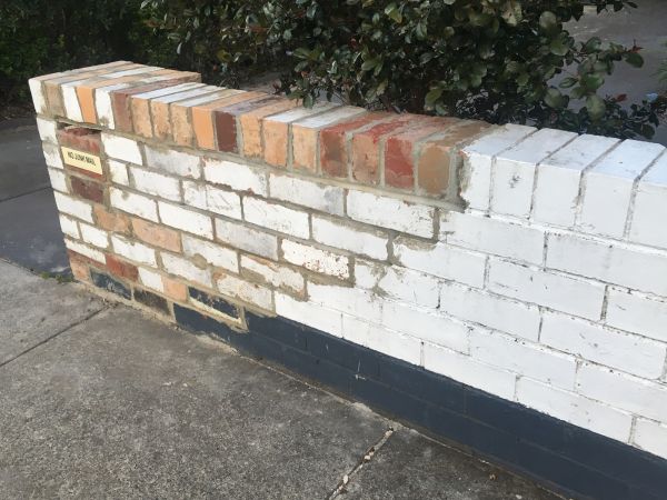 Brick Paint Removal