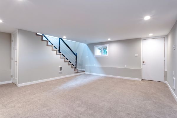 Basement Ceiling Painting
