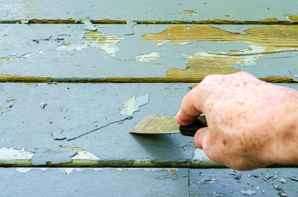 Deck Paint Stripping