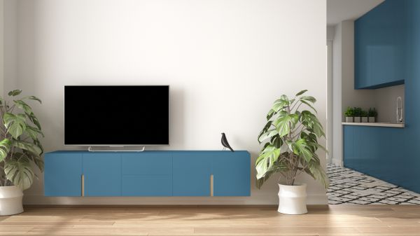 Home Theater Cabinet Painting