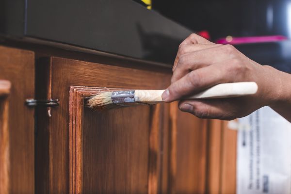 Oak Kitchen Cabinet Painting