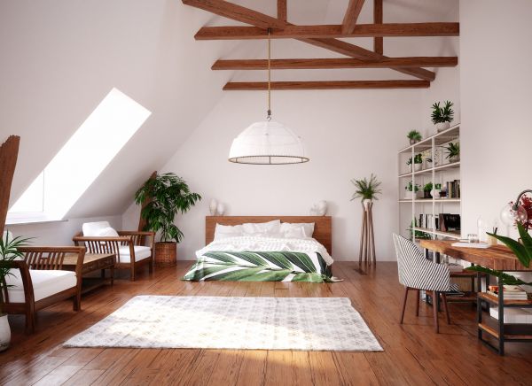 Attic Wall Painting